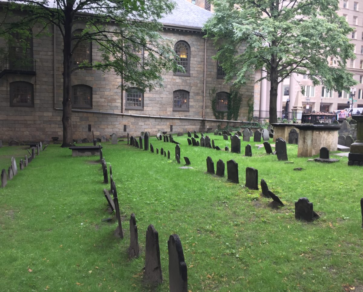 Follow the freedom trail to King’s Chapel Burying Ground